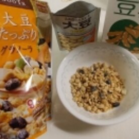 トリプル大豆 豆乳 大豆 大豆グラノーラ レシピ 作り方 By ドキンちゃん0298 楽天レシピ トリプル大豆 豆乳 大豆 大豆グラノーラ レシピ 作り方 By ドキンちゃん0298 楽天レシピ
